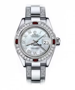 1:1 Knockoff Rolex Oyster Perpetual Lady Date 69160 Automatic Movement 26mm Steel Case Womens Watch