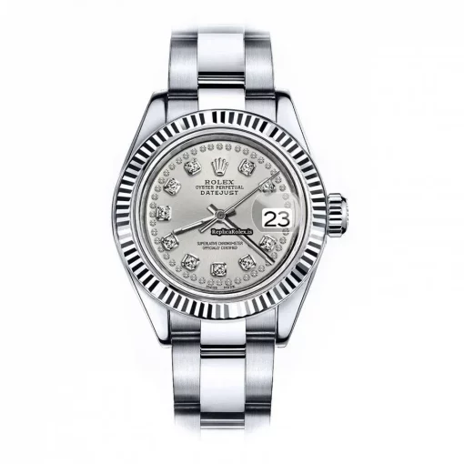 High Quality Fake Rolex Lady-datejust 68274 Automatic Movement 26mm Steel Case Womens Watch
