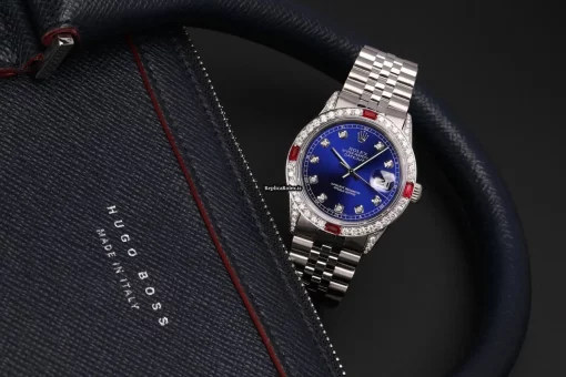 Design Replica Rolex Datejust 16014 Automatic Movement 36mm Steel Case Mens/unisex Watch - Image 8