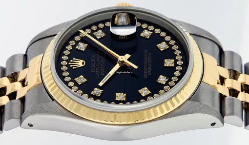 Neat Replica Rolex Datejust 16013 Caliber 3035 Automatic Movement 36mm Gold/steel Case Mens/unisex Watch - Image 11