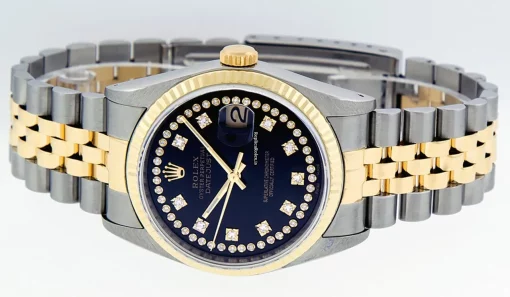 Neat Replica Rolex Datejust 16013 Caliber 3035 Automatic Movement 36mm Gold/steel Case Mens/unisex Watch - Image 9