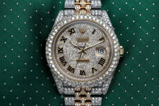 Neat Fake Rolex Datejust 126303 Automatic Movement 41mm Gold/steel Case Mens/unisex Watch - Image 4