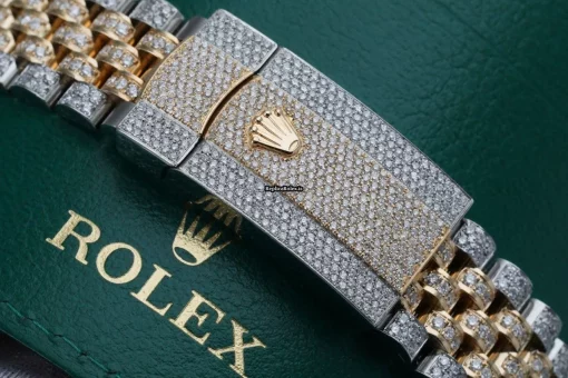 Neat Fake Rolex Datejust 126303 Automatic Movement 41mm Gold/steel Case Mens/unisex Watch - Image 5