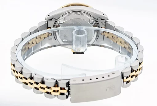 Cool Fake Rolex Datejust Automatic Automatic Movement 26mm Gold/steel Case Womens Watch - Image 7