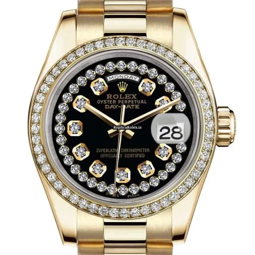 Cool Fake Rolex Day-date 36 18038 Automatic Movement Mens/unisex Watch - Image 2