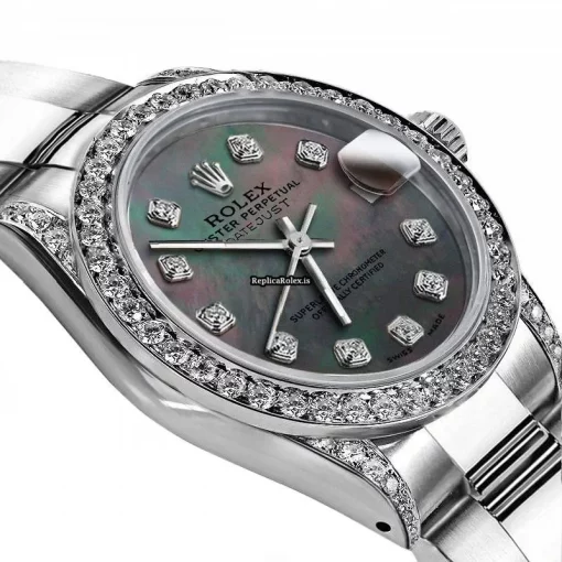 Incredible Fake Rolex Lady-datejust 68274 Automatic Movement 31mm Steel Case Womens Watch - Image 2
