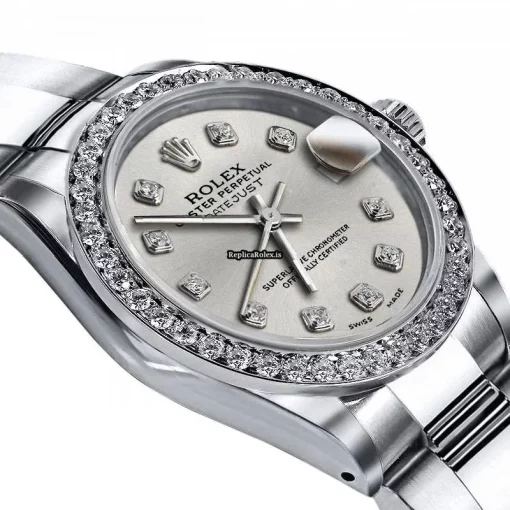 1:1 Fakes Rolex Lady-datejust 68274 Automatic Movement 31mm Steel Case Womens Watch - Image 2