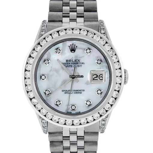 Cheap Replica Rolex Datejust Caliber 3035 Automatic Movement 36mm Steel Case Mens/unisex Watch - Image 2