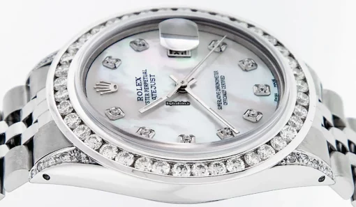 Cheap Replica Rolex Datejust Caliber 3035 Automatic Movement 36mm Steel Case Mens/unisex Watch - Image 4