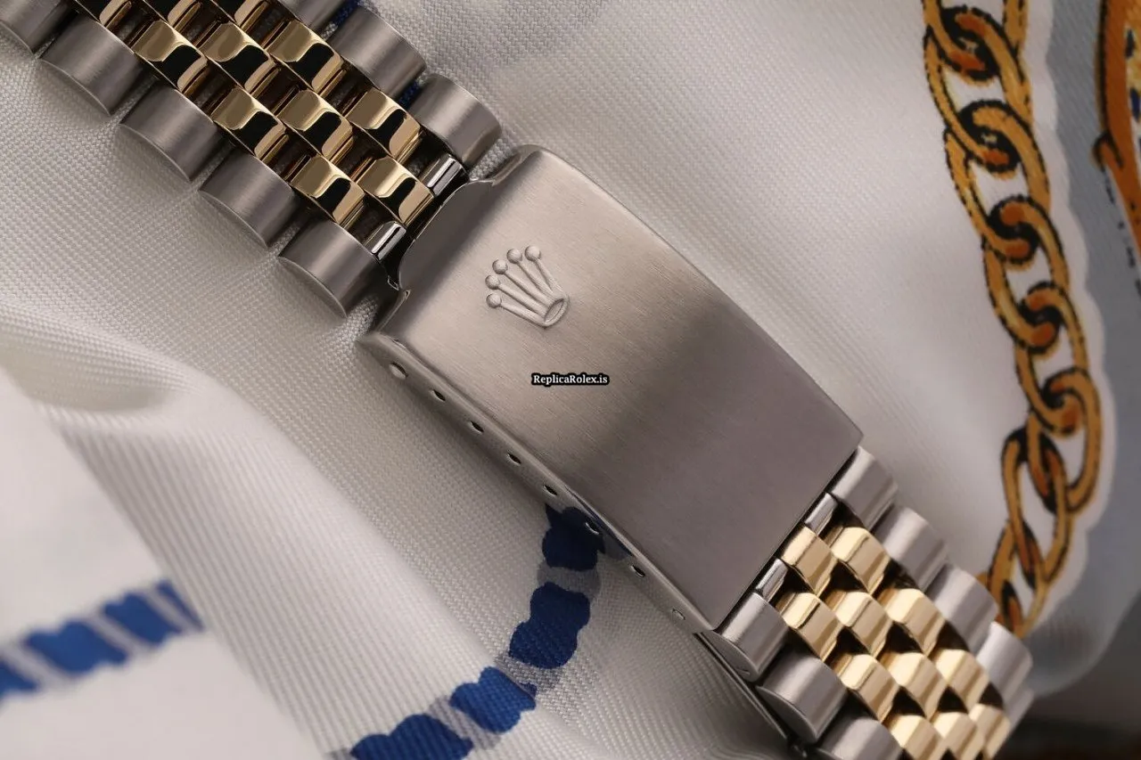 Perfect Fakes Rolex Datejust 16013 Automatic Movement 36mm Gold/steel Case Mens/unisex Watch - Image 6