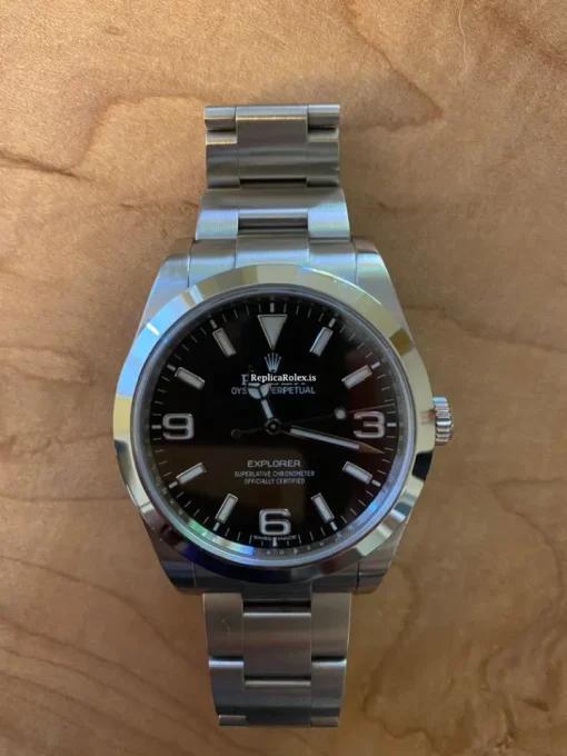 Wonderful Replica Rolex Explorer 214270 Caliber 3132 Automatic Movement 39mm Steel Case Mens/unisex Watch - Image 2