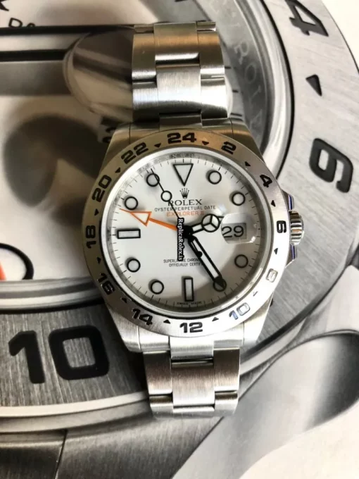 Aaa Replica Rolex Explorer II 216570 Caliber 3187 Automatic Movement 42x50mm Steel Case Mens/unisex Watch