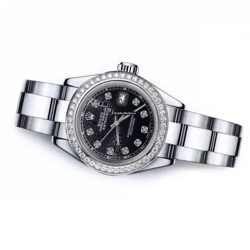 Top Replica Rolex Lady-datejust 68274 Automatic Movement 31mm Steel Case Womens Watch - Image 3