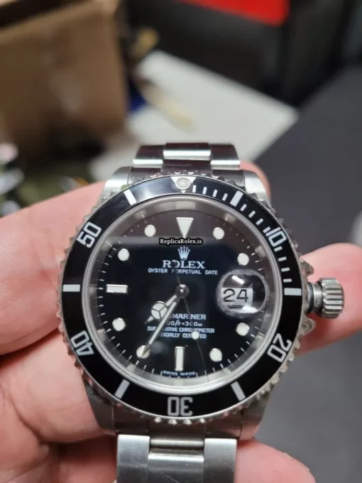 Wholesale Fake Rolex Submariner Date 16610 Caliber 3135 Automatic Movement 40mm Steel Case Mens/unisex Watch - Image 6