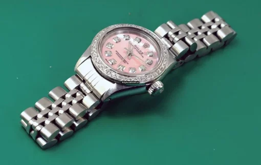 Superior Copies Rolex Oyster Perpetual Caliber 2030 Automatic Movement 25.5mm Steel Case Womens Watch - Image 3