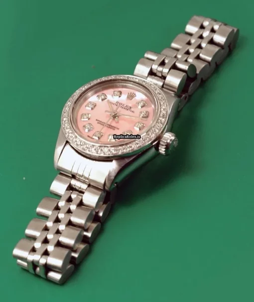 Superior Copies Rolex Oyster Perpetual Caliber 2030 Automatic Movement 25.5mm Steel Case Womens Watch - Image 4
