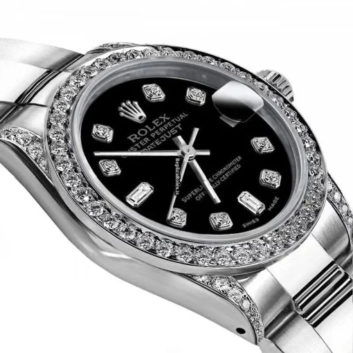 Pleasing Replica Rolex Lady-datejust 68274 Automatic Movement 31mm Steel Case Womens Watch - Image 2