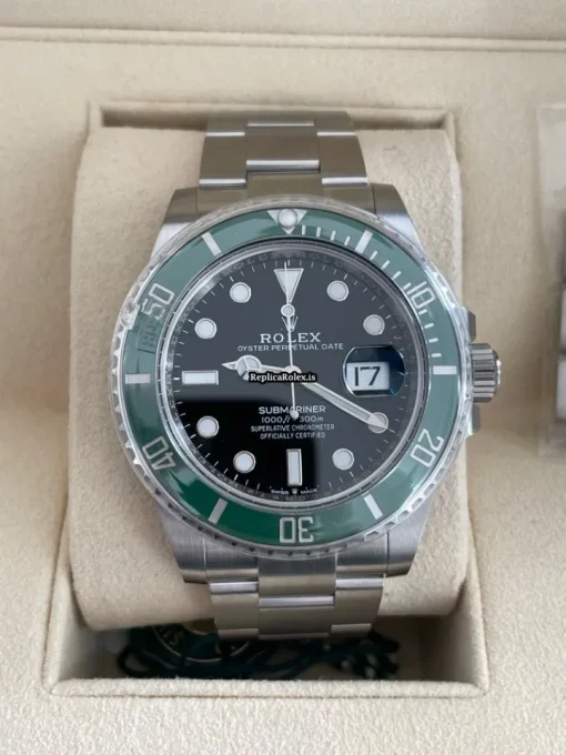 Terrific Replica Rolex Submariner Date 126610lv Caliber 3235 Automatic Movement 41mm Steel Case Mens/unisex Watch - Image 6