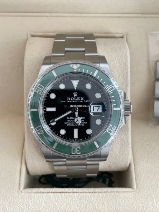 Terrific Replica Rolex Submariner Date 126610lv Caliber 3235 Automatic Movement 41mm Steel Case Mens/unisex Watch - Image 7