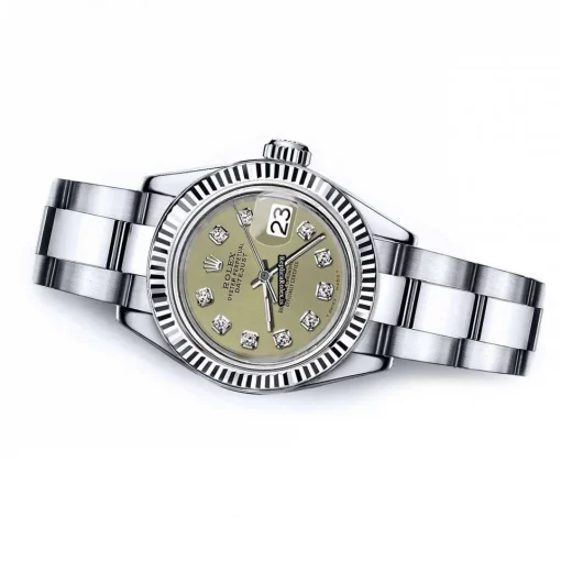 Defect Knockoff Rolex Lady-datejust 68274 Automatic Movement 26mm Steel Case Womens Watch - Image 2