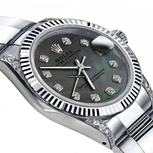 Fantastic Copies Rolex Lady-datejust 68274 Automatic Movement 31mm Steel Case Womens Watch - Image 2