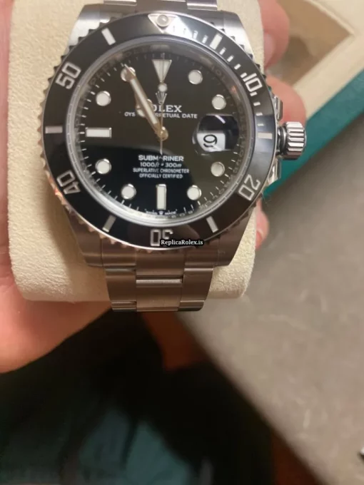 Awesome Fakes Rolex Submariner Date 126610ln Caliber 3235 Automatic Movement 41x40mm Steel Case Mens/unisex Watch - Image 7