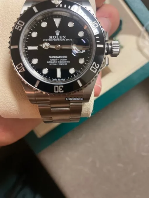 Awesome Fakes Rolex Submariner Date 126610ln Caliber 3235 Automatic Movement 41x40mm Steel Case Mens/unisex Watch - Image 8
