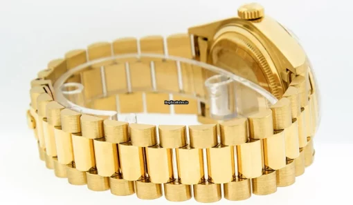 Excellent Replica Rolex Day-date 36 18038 Caliber 3055 Automatic Movement 36mm Yellow Gold Case Mens/unisex Watch - Image 3