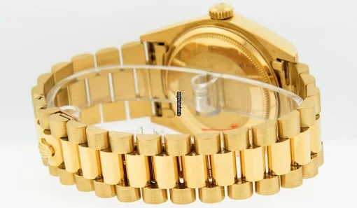 Excellent Replica Rolex Day-date 36 18038 Caliber 3055 Automatic Movement 36mm Yellow Gold Case Mens/unisex Watch - Image 4