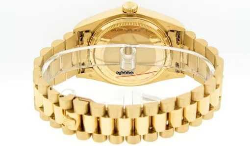 Excellent Replica Rolex Day-date 36 18038 Caliber 3055 Automatic Movement 36mm Yellow Gold Case Mens/unisex Watch - Image 6