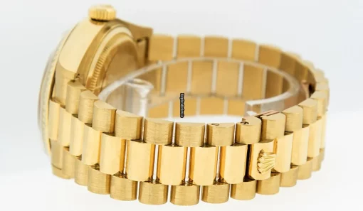 Excellent Replica Rolex Day-date 36 18038 Caliber 3055 Automatic Movement 36mm Yellow Gold Case Mens/unisex Watch - Image 8