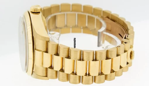 Excellent Replica Rolex Day-date 36 18038 Caliber 3055 Automatic Movement 36mm Yellow Gold Case Mens/unisex Watch - Image 9