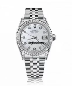 Great Replica Rolex Oyster Perpetual Lady Date 69160 Automatic Movement 26mm Steel Case Womens Watch