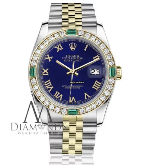 Good Replica Rolex Lady-datejust 68274 Automatic Movement 26mm Gold/steel Case Womens Watch