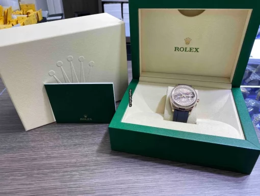 Fantastic Replica Rolex Sky-dweller 326235 Caliber 9001 Automatic Movement 42mm Rose Gold Case Mens/unisex Watch - Image 3