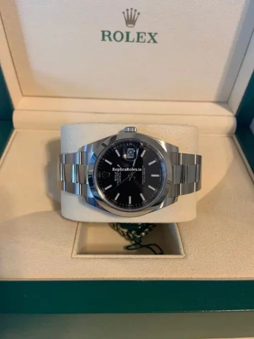 Ideal Replica Rolex Datejust 126300 Caliber 3235 Automatic Movement 41x48mm Steel Case Mens/unisex Watch - Image 3