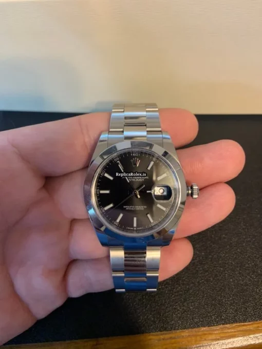 Ideal Replica Rolex Datejust 126300 Caliber 3235 Automatic Movement 41x48mm Steel Case Mens/unisex Watch - Image 5