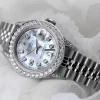 Pleasing Replica Rolex Oyster Perpetual Lady Date 69160 Automatic Movement 26mm Steel Case Womens Watch