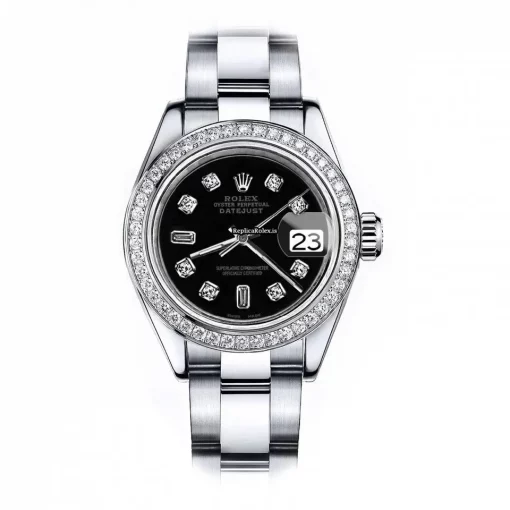 Mind-boggling Fake Rolex Lady-datejust 68274 Automatic Movement 31mm Steel Case Womens Watch - Image 2