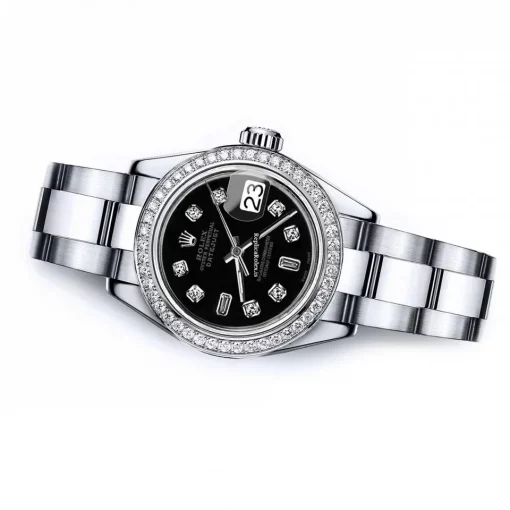 Mind-boggling Fake Rolex Lady-datejust 68274 Automatic Movement 31mm Steel Case Womens Watch - Image 3