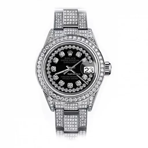 Good Replica Rolex Lady-datejust 68274 Automatic Movement 31mm Steel Case Womens Watch