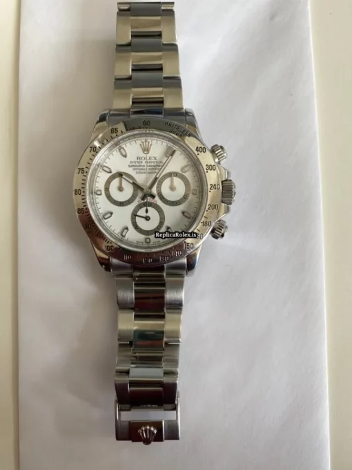 Amazing Replica Rolex Daytona 116520 Caliber 4130 Automatic Movement 40mm Steel Case Mens/unisex Watch - Image 5