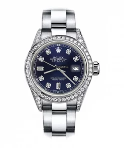 Top Replica Rolex Oyster Perpetual Lady Date 69160 Automatic Movement 26mm Steel Case Womens Watch