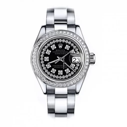 Quality Fake Rolex Lady-datejust 68274 Automatic Movement 31mm Steel Case Womens Watch