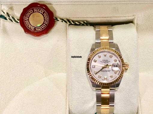 Durable Replica Rolex Lady-datejust 179173 Caliber 2235 Automatic Movement 26mm Gold/steel Case Womens Watch