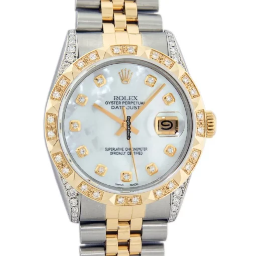 Appealing Replica Rolex Datejust 16013 Caliber 3035 Automatic Movement 36mm Gold/steel Case Mens/unisex Watch