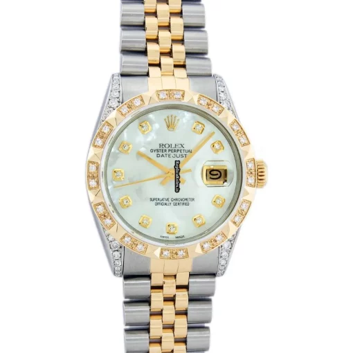 Appealing Replica Rolex Datejust 16013 Caliber 3035 Automatic Movement 36mm Gold/steel Case Mens/unisex Watch - Image 2