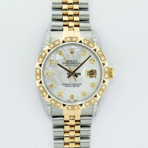 Appealing Replica Rolex Datejust 16013 Caliber 3035 Automatic Movement 36mm Gold/steel Case Mens/unisex Watch - Image 3