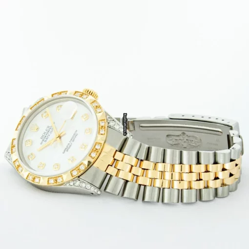 Appealing Replica Rolex Datejust 16013 Caliber 3035 Automatic Movement 36mm Gold/steel Case Mens/unisex Watch - Image 4