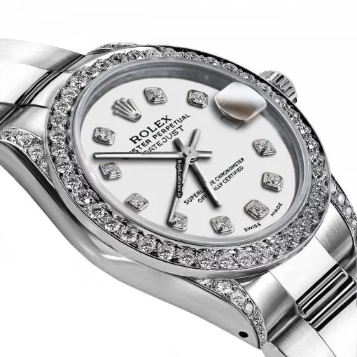 Wonderful Copies Rolex Lady-datejust 68274 Automatic Movement 31mm Steel Case Womens Watch - Image 2